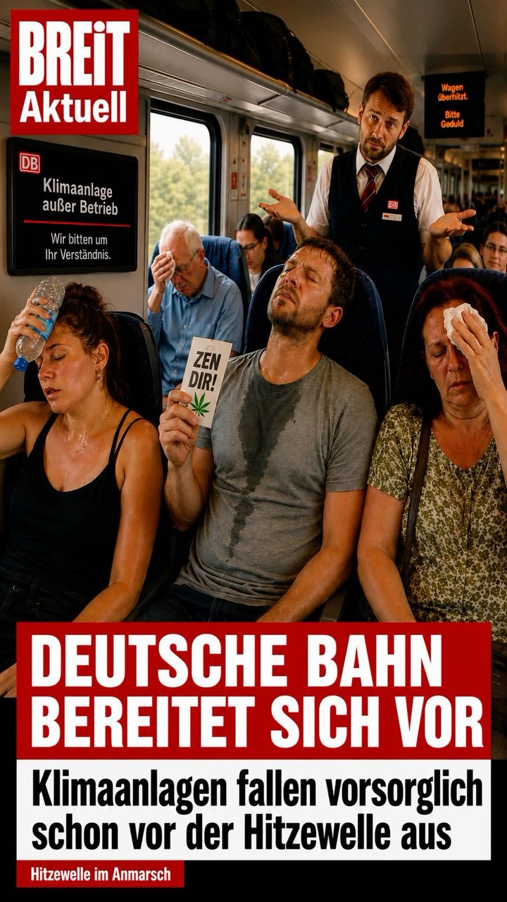 Wie immer kommt die Hitze plötzlich.