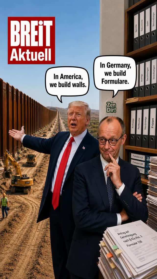 Hauptsache was bauen, das aufhält!