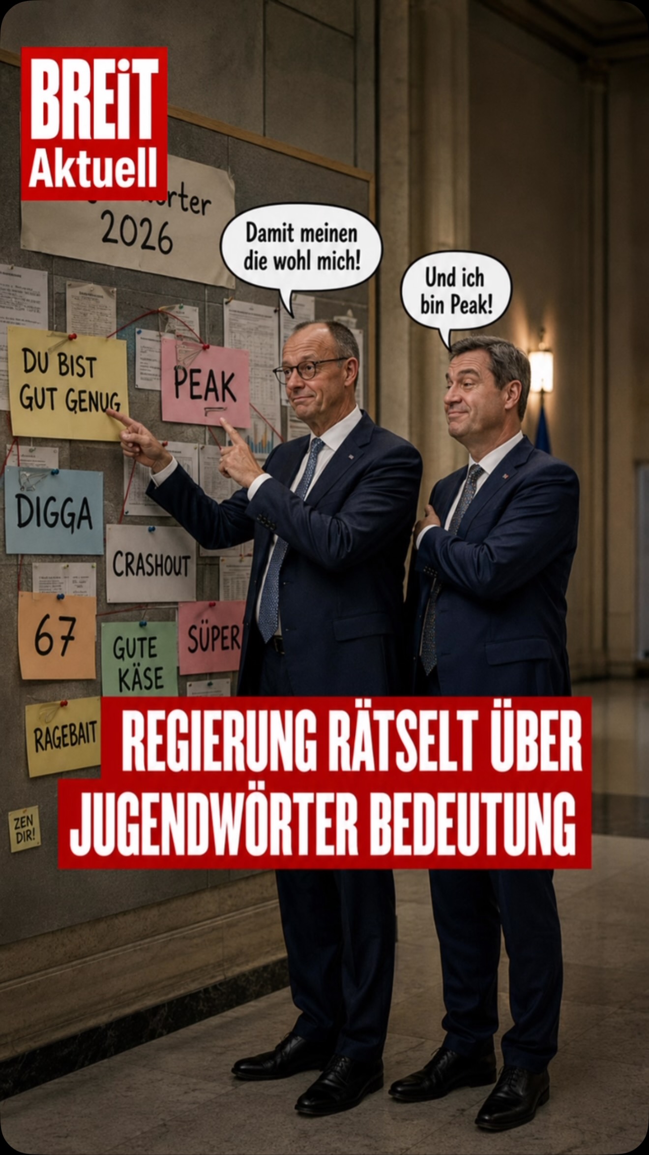 Du bist gut genuuuug 🥦🕺🏻