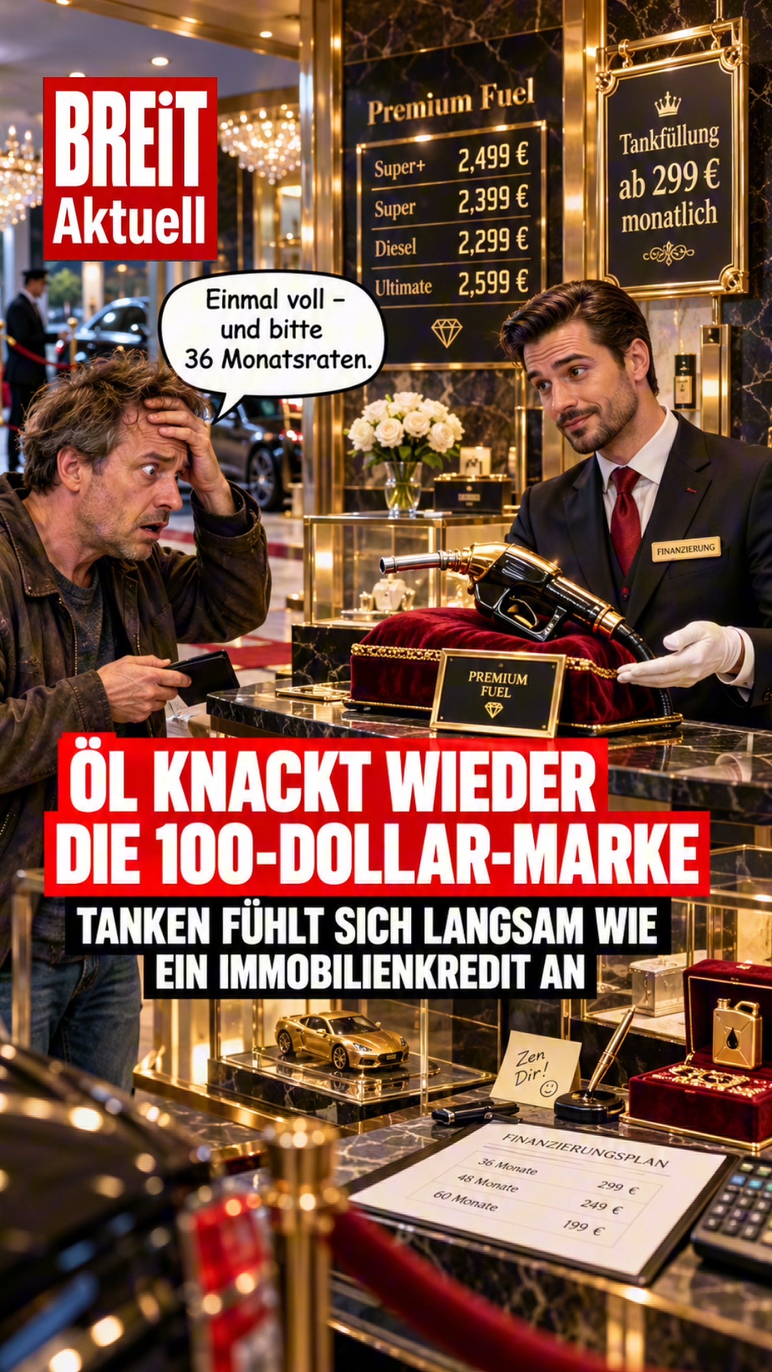 Hauptsache die Preise für 🥦 bleiben im Rahmen.