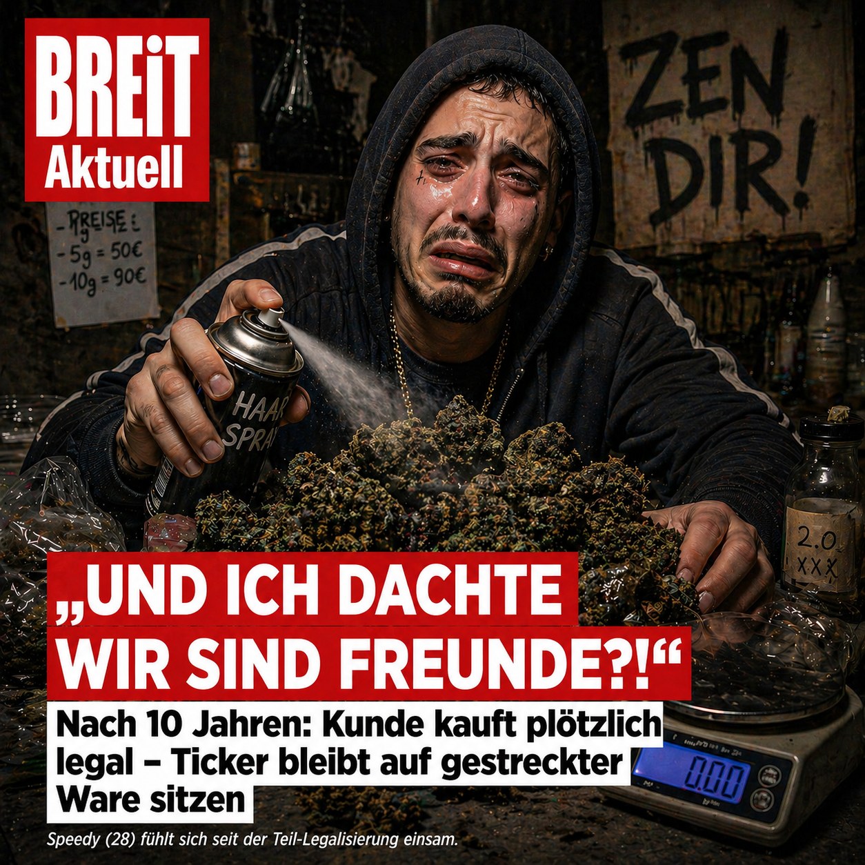 Berliner Dealer beklagt: "Seit Legalisierung kauft niemand mehr bei mir"