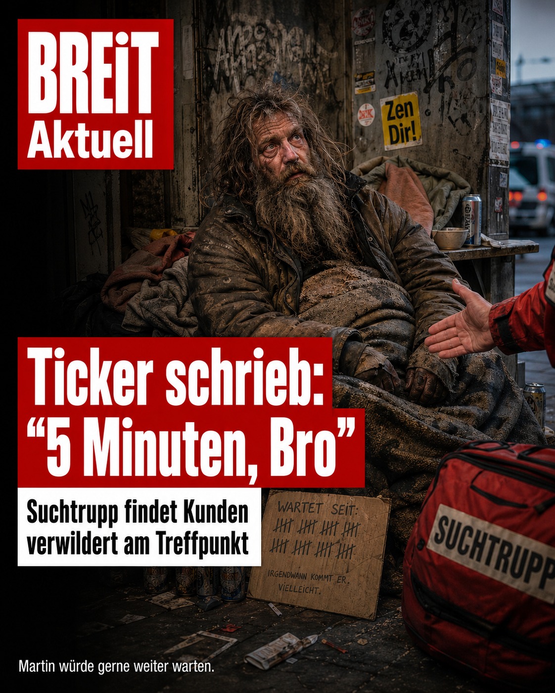5-Minuten-Bro: "Ich schau nur kurz" – 3 Stunden später…