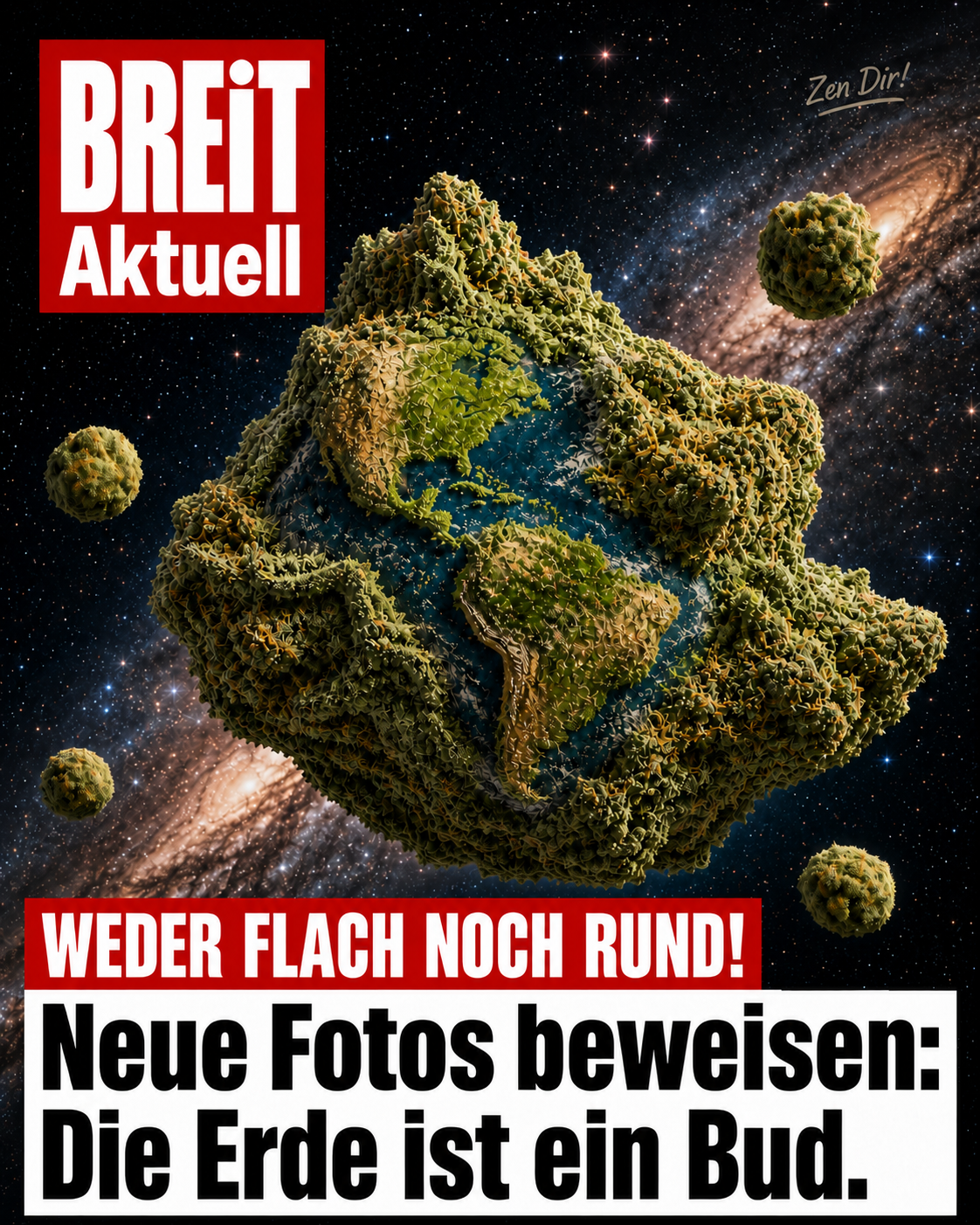 Erde ist ein Bud