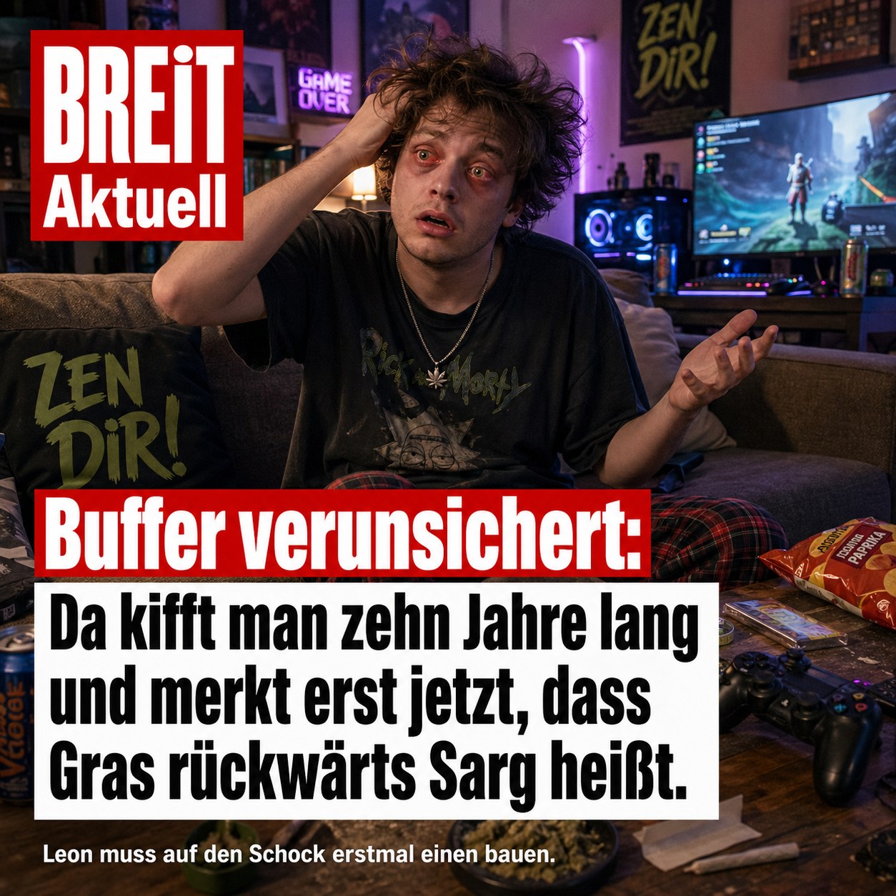 Neue Kampagne: "Gras = Sarg" — Social Media in kollektiver Schockstarre